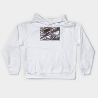 Marble Texture Carved Kids Hoodie